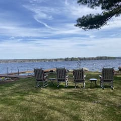 Sebago Waterfront Escape | Private Dock and Beach